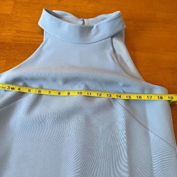 NWT!!! Kate Spade Astral Blue Bow Twill Shift Dress, size 8 - Picture 5 of 8